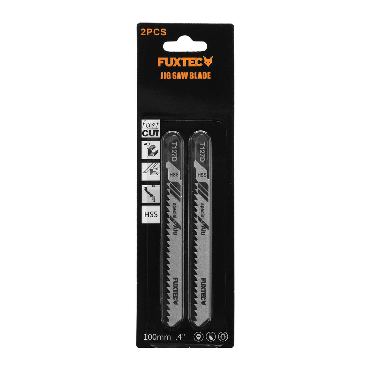 FUXTEC - Jeu de lames de scie T127D pour scie sauteuse sans fil FX-E1JS20