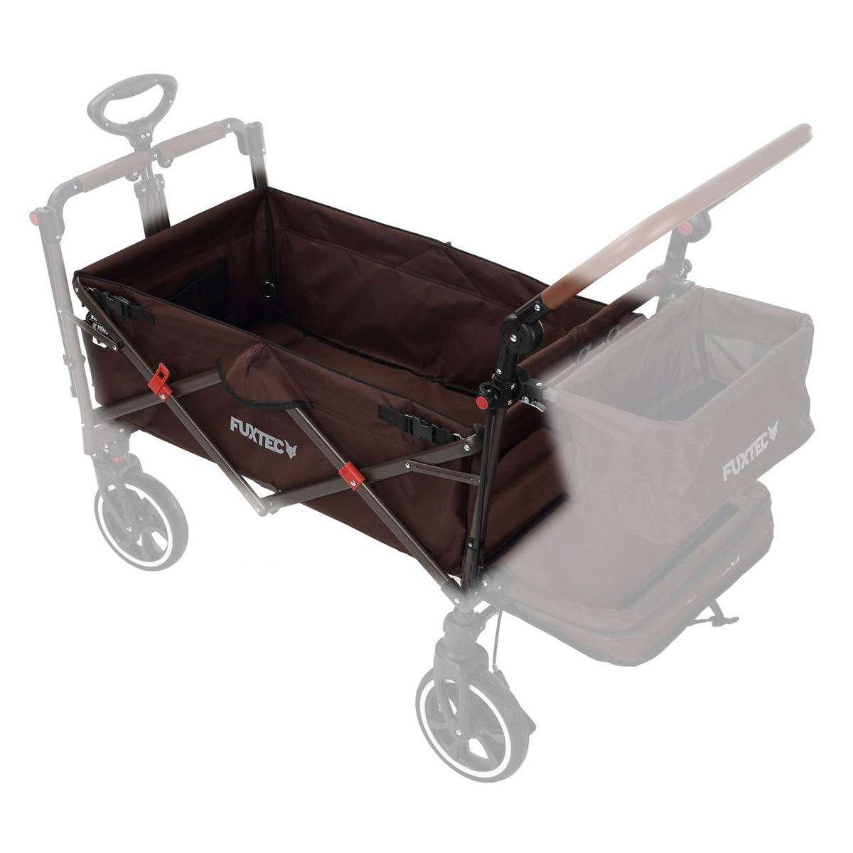 FUXTEC - Tissu habitacle marron chariot CT850