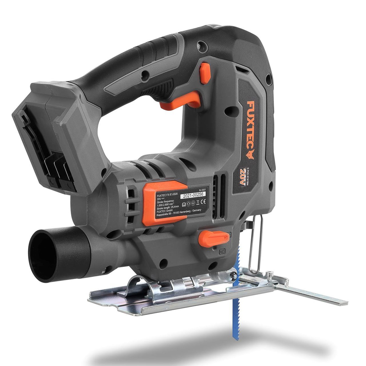 FUXTEC - Kit PowerTool 20V sans fil avec scie sauteuse, visseuse sans fil et marteau perforateur