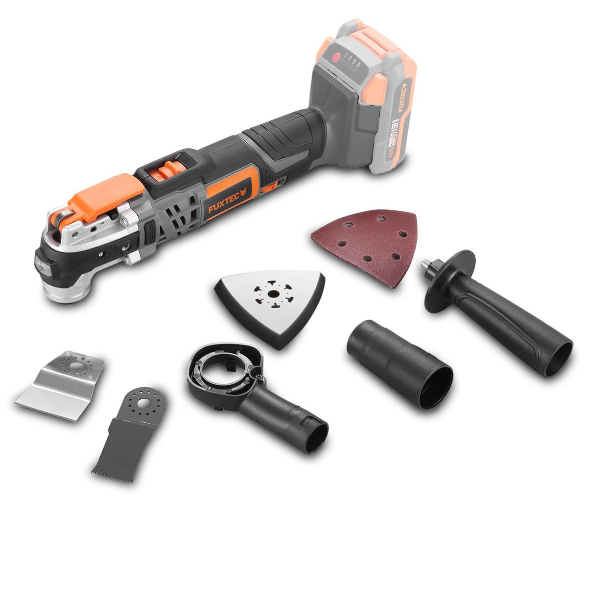Outil multifonction batterie 20V FUXTEC FX-E1MT20 - sans batterie ni chargeur