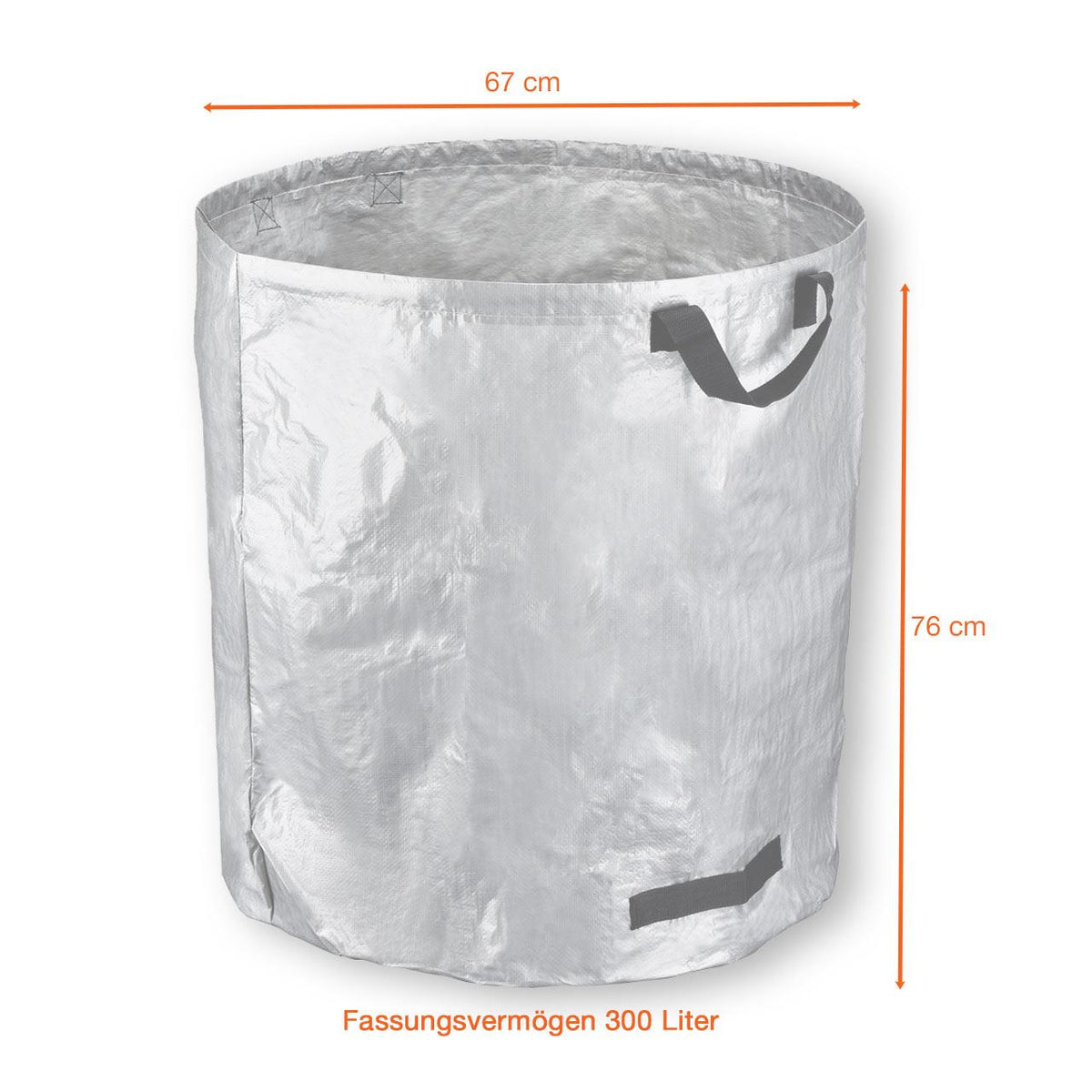 Lot de 3 sacs à déchets 300L FUXTEC FX-GB300
