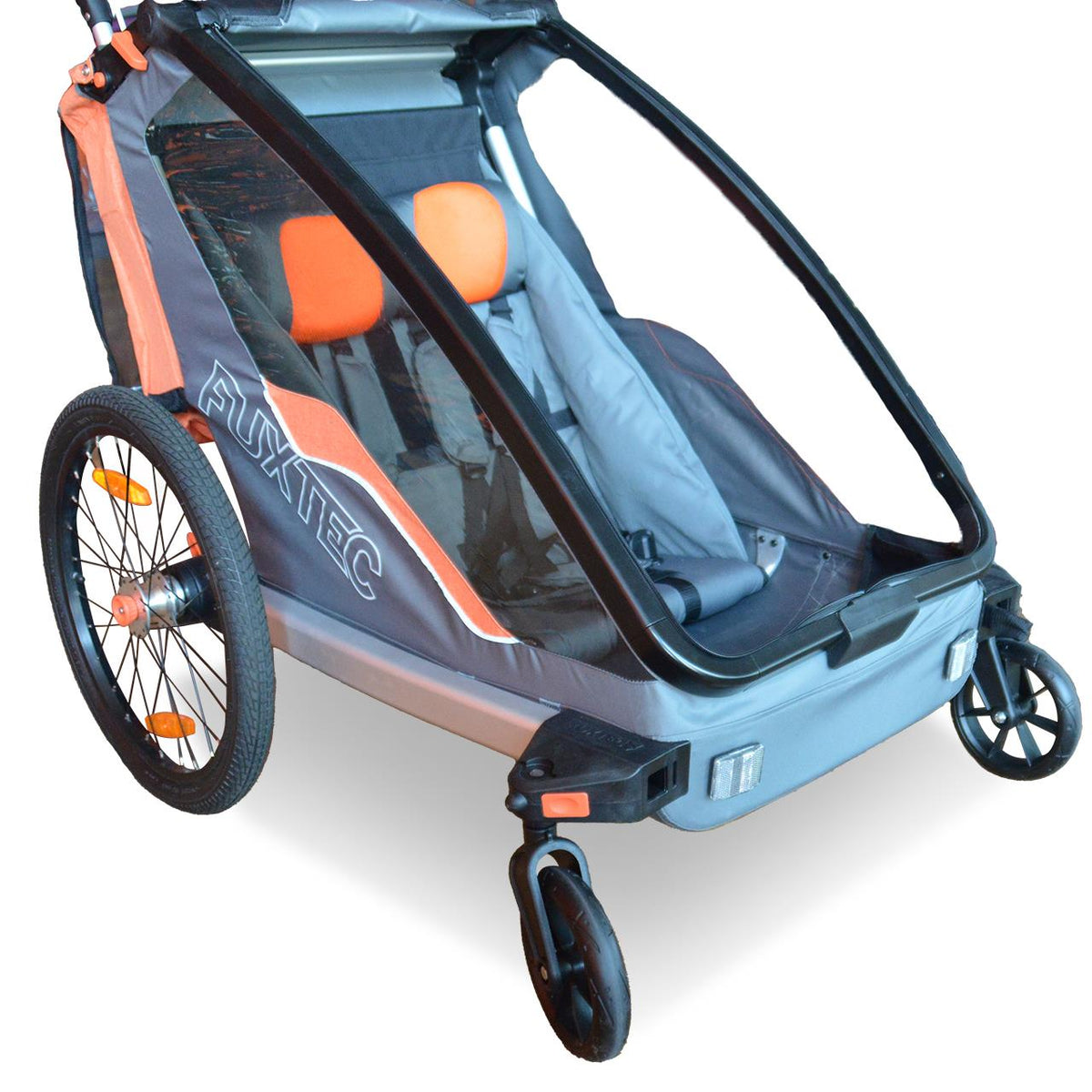 FUXTEC - 2x Appuie-tête remorque pour vélo Sport Cruiser
