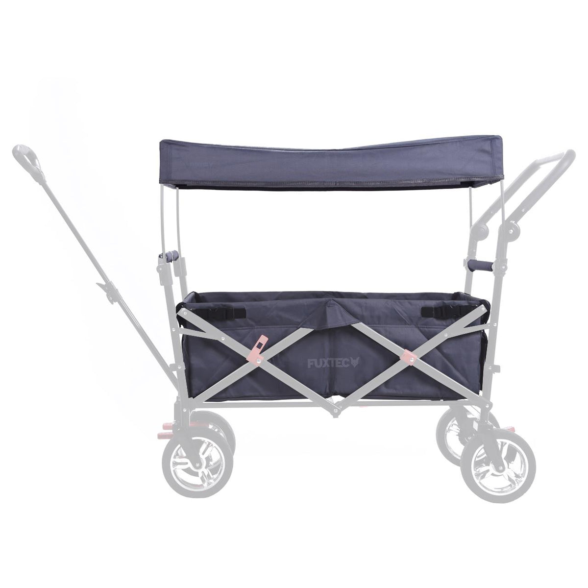 FUXTEC - Set complet tissu gris chariot de transport CT700