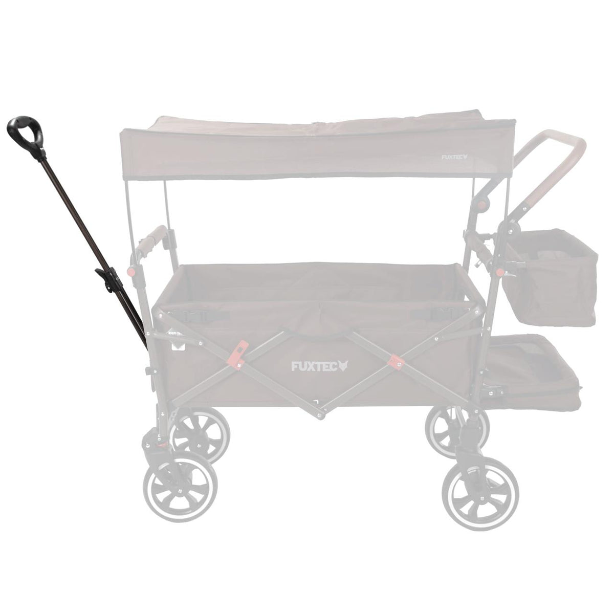 FUXTEC - Poignée avec tige Marron Chariot FUXTEC CT850