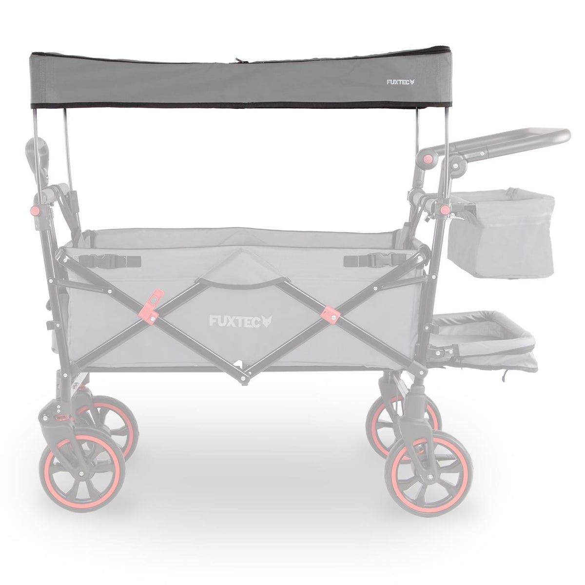 FUXTEC - Toit protection solaire gris chariot CT850