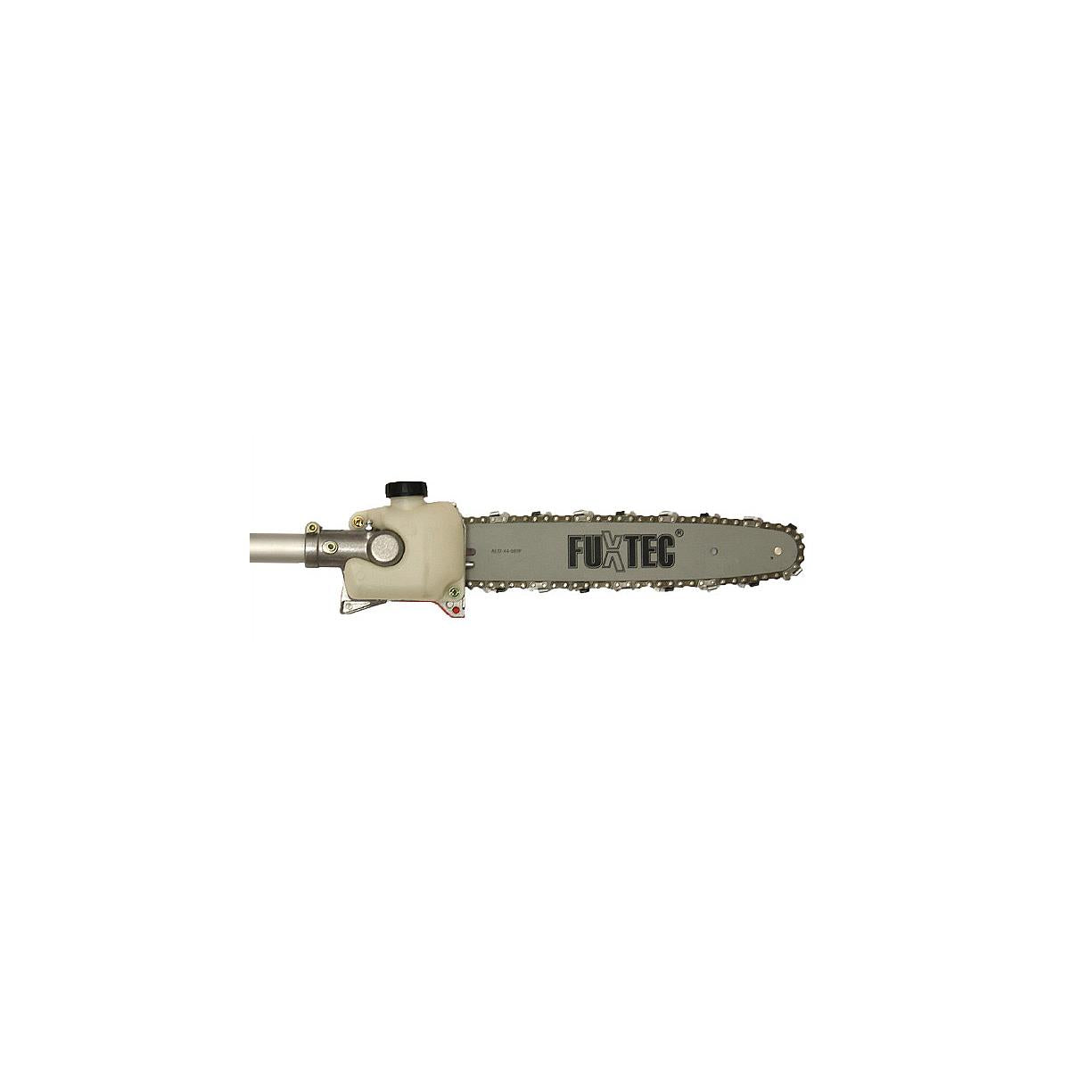 FUXTEC - Embout élagueuse 7 cannelures avec guide-chaîne et chaîne pour débroussailleuse multifonction FX-MT152, MT152E, MT252er
