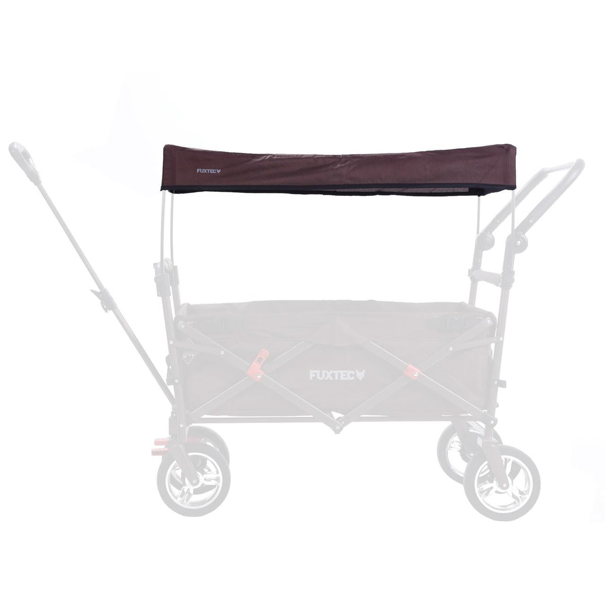 FUXTEC - toit protection solaire marron chariot de transport CT700 et CT800 