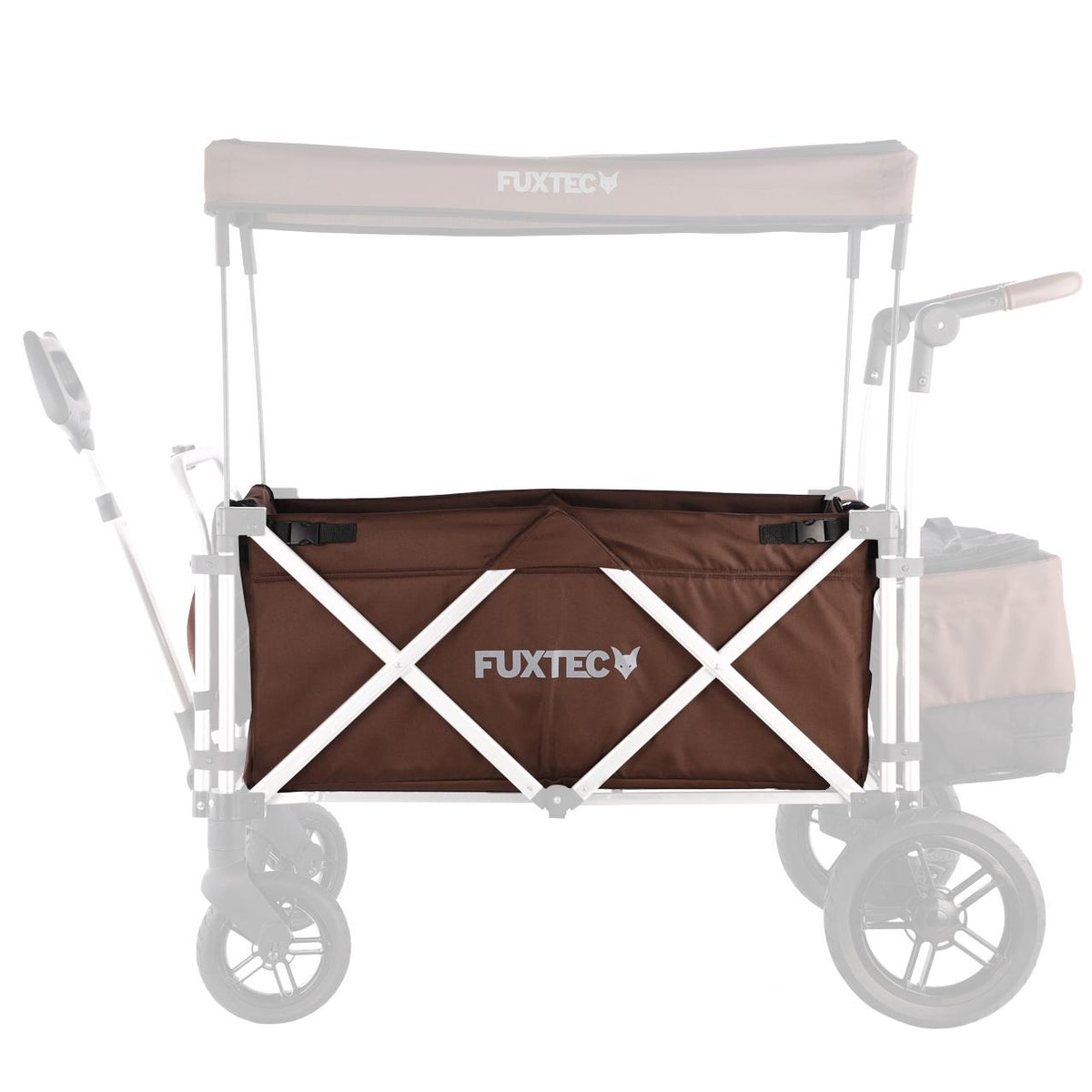 FUXTEC - Tissu d'habitacle marron chariot CTL900 